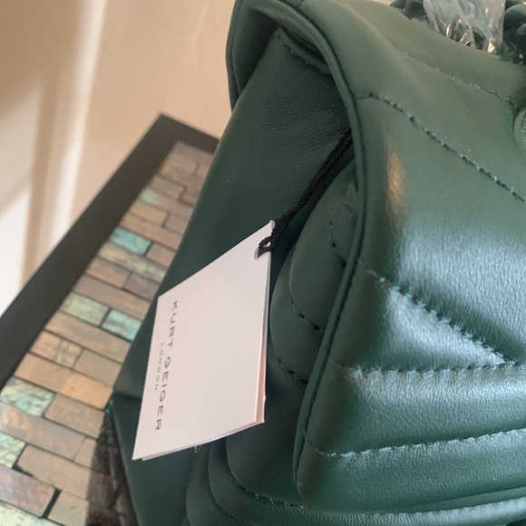 - Kurt Geiger London Leather Kensington Union Jack Bag - Picture 8 of 11